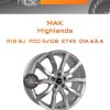 Диски MAK Highlands | Каталог Wheelsnheels.ru