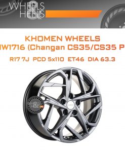 Диски Khomen Wheels KHW1716 (Changan CS35/CS35 Pro) | Каталог Wheelsnheels.ru
