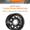 Диски ZEPP 4x4 Toyota Nissan Semicircle | Каталог Wheelsnheels.ru