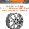Диски Khomen Wheels KHW1714 (Changan CS35 Plus) | Каталог Wheelsnheels.ru
