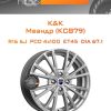 Диски K&K Меандр (КС879) | Каталог Wheelsnheels.ru