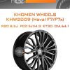 Диски Khomen Wheels KHW2009 (Haval F7/F7x) | Каталог Wheelsnheels.ru