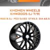 Диски Khomen Wheels KHW2005 (Li 7/9) | Каталог Wheelsnheels.ru