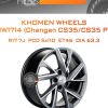 Диски Khomen Wheels KHW1714 (Changan CS35/CS35 Pro) | Каталог Wheelsnheels.ru