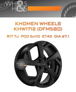 Диски Khomen Wheels KHW1712 (DFM580) | Каталог Wheelsnheels.ru