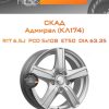 Диски СКАД Адмирал (КЛ174) | Каталог Wheelsnheels.ru