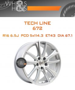 Диски Tech Line 672 | Каталог Wheelsnheels.ru