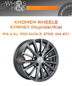 Диски Khomen Wheels KHW1611 (Huyndai/Kia) | Каталог Wheelsnheels.ru