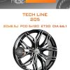Диски Tech Line 205 | Каталог Wheelsnheels.ru