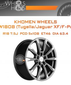 Диски Khomen Wheels KHW1808 (Tugella/Jaguar XF/F-Pace) | Каталог Wheelsnheels.ru