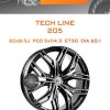 Диски Tech Line 205 | Каталог Wheelsnheels.ru