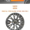 Диски Neo 204 | Каталог Wheelsnheels.ru