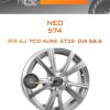 Диски Neo 574 | Каталог Wheelsnheels.ru