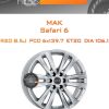 Диски MAK Safari 6 | Каталог Wheelsnheels.ru