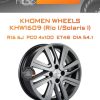 Диски Khomen Wheels KHW1609 (Rio I/Solaris I) | Каталог Wheelsnheels.ru