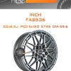 Диски INCH FA8536 | Каталог Wheelsnheels.ru