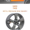Диски Neo 743 | Каталог Wheelsnheels.ru