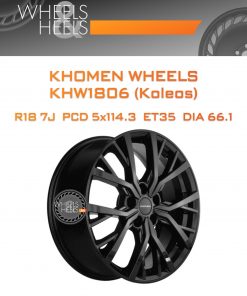 Диски Khomen Wheels KHW1806 (Koleos) | Каталог Wheelsnheels.ru