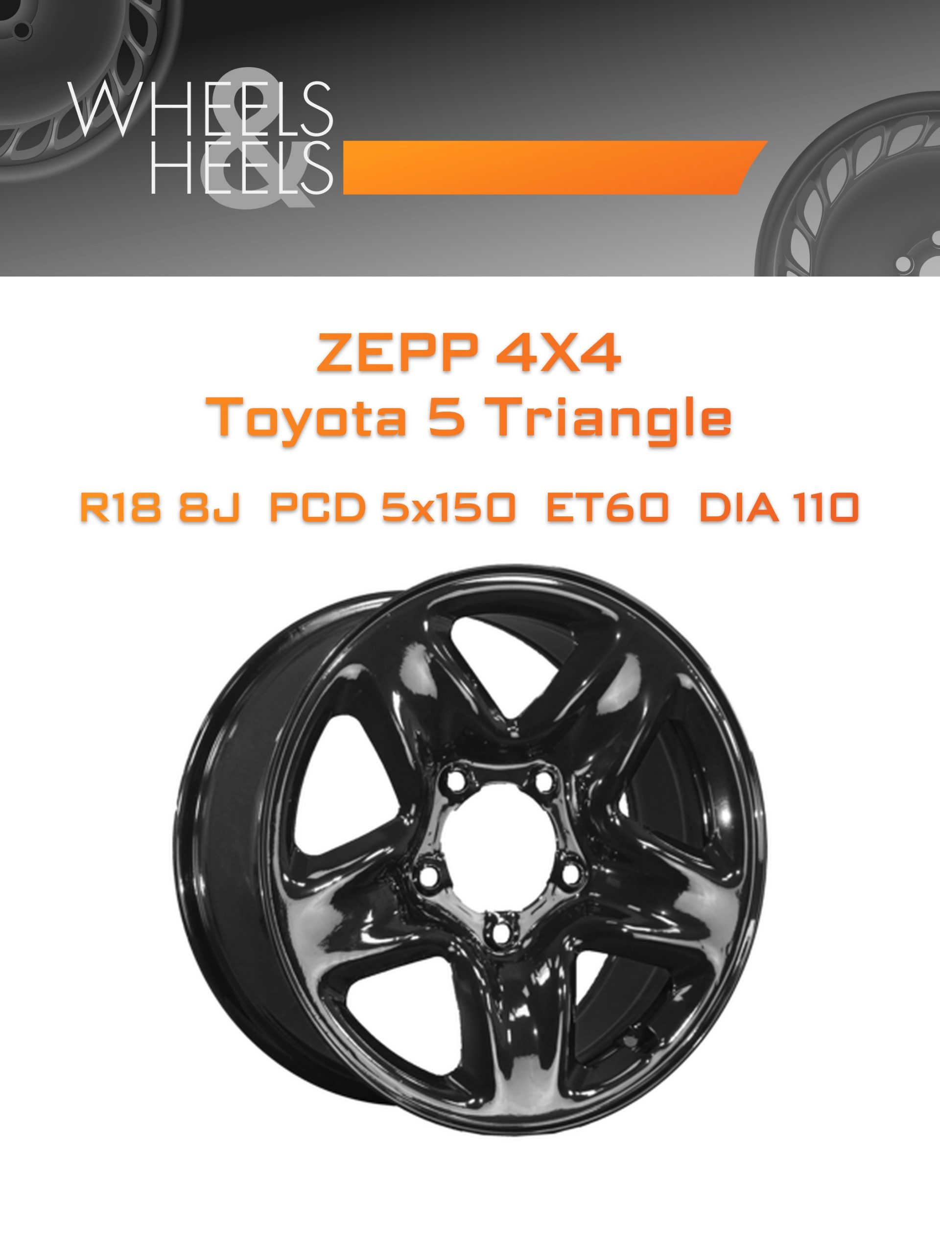 Диски ZEPP 4x4 Toyota 5 Triangle | Каталог Wheelsnheels.ru