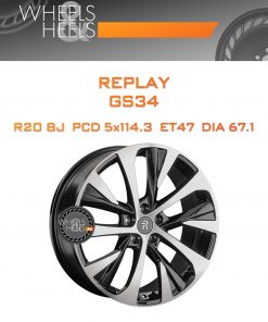 Диски Replay GS34 | Каталог Wheelsnheels.ru