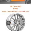 Диски Tech Line 548 | Каталог Wheelsnheels.ru