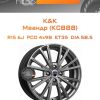 Диски K&K Меандр (КС888) | Каталог Wheelsnheels.ru