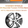 Диски Khomen Wheels KHW1704 (Hyundai Tucson IV/Kia Sportage V) | Каталог Wheelsnheels.ru
