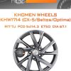 Диски Khomen Wheels KHW1714 (CX-5/Seltos/Optima) | Каталог Wheelsnheels.ru