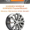 Диски Khomen Wheels KHW1610 (Toyota/Suzuki) | Каталог Wheelsnheels.ru