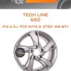 Диски Tech Line 650 | Каталог Wheelsnheels.ru