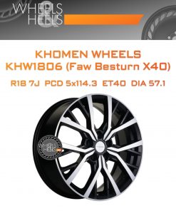Диски Khomen Wheels KHW1806 (Faw Besturn X40) | Каталог Wheelsnheels.ru