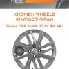 Диски Khomen Wheels KHW1609 (XRay) | Каталог Wheelsnheels.ru
