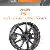 Диски Venti 1704 | Каталог Wheelsnheels.ru