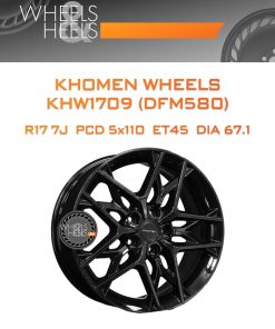 Диски Khomen Wheels KHW1709 (DFM580) | Каталог Wheelsnheels.ru