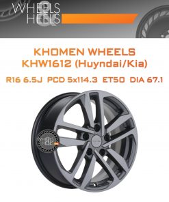 Диски Khomen Wheels KHW1612 (Huyndai/Kia) | Каталог Wheelsnheels.ru