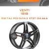 Диски Venti 1818 | Каталог Wheelsnheels.ru