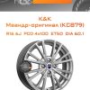 Диски K&K Меандр-оригинал (КС879) | Каталог Wheelsnheels.ru