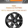 Диски K&K Севенна (КС726) | Каталог Wheelsnheels.ru