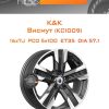 Диски K&K Висмут (КС1009) | Каталог Wheelsnheels.ru