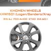Диски Khomen Wheels KHW1501 (Logan/Sandero/Xray) | Каталог Wheelsnheels.ru