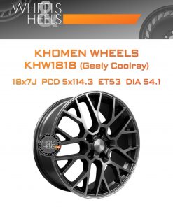 Диски Khomen Wheels KHW1818 (Geely Coolray) | Каталог Wheelsnheels.ru