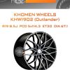 Диски Khomen Wheels KHW1902 (Outlander) | Каталог Wheelsnheels.ru