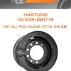 Диски Hartung 10/335/281/115 | Каталог Wheelsnheels.ru