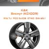 Диски K&K Висмут (КС1009) | Каталог Wheelsnheels.ru