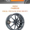 Диски INCH FA8533 | Каталог Wheelsnheels.ru