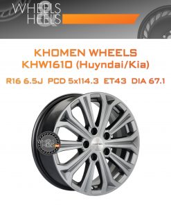 Диски Khomen Wheels KHW1610 (Huyndai/Kia) | Каталог Wheelsnheels.ru