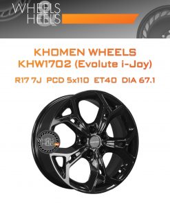 Диски Khomen Wheels KHW1702 (Evolute i-Joy) | Каталог Wheelsnheels.ru
