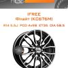 Диски iFree Флайт (КС676М) | Каталог Wheelsnheels.ru