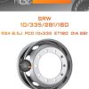 Диски SRW 10/335/281/180 | Каталог Wheelsnheels.ru