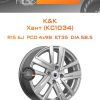 Диски K&K Хант (КС1034) | Каталог Wheelsnheels.ru